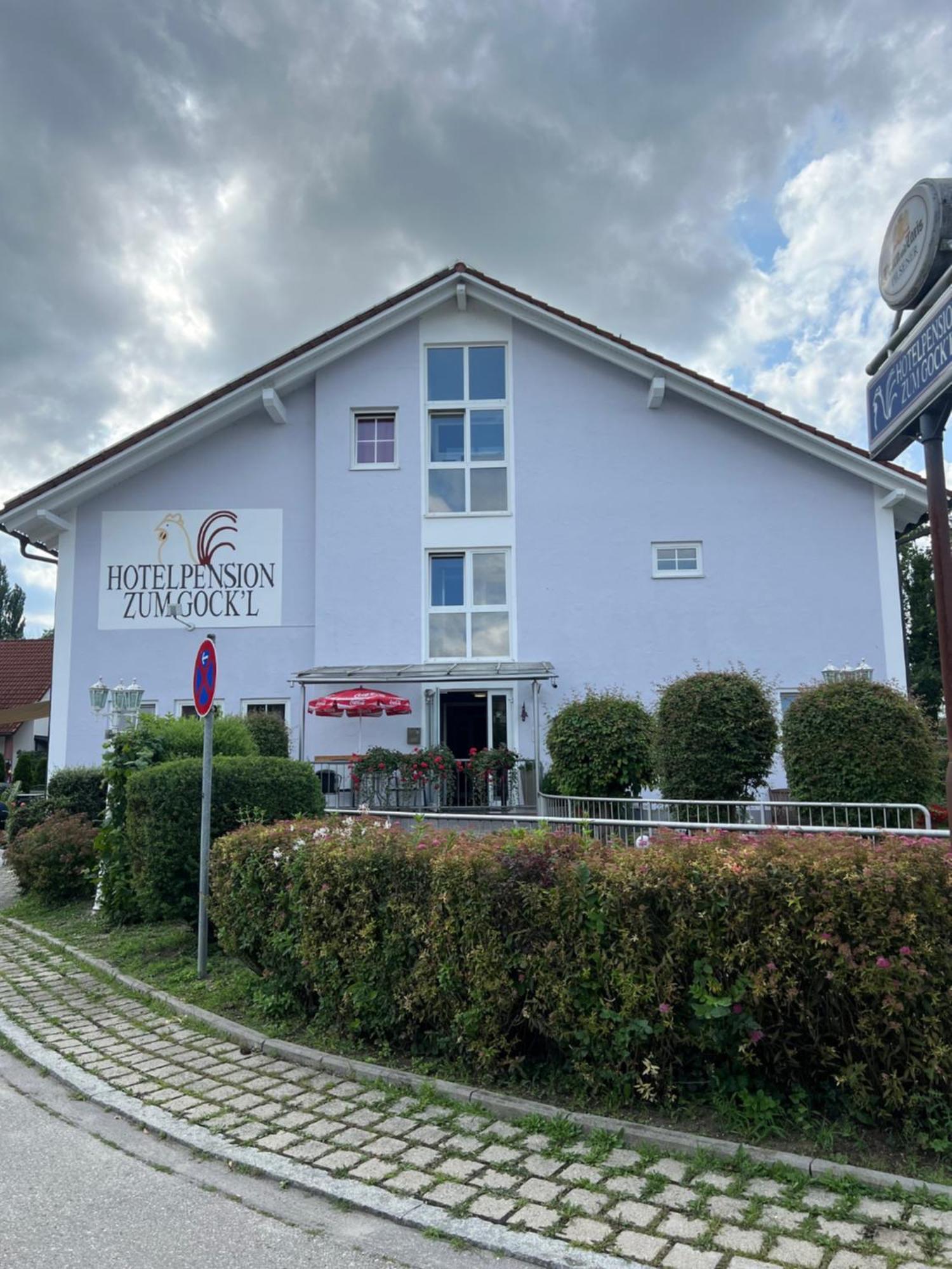 Hotelpension Zum Gockl Allershausen Exterior foto